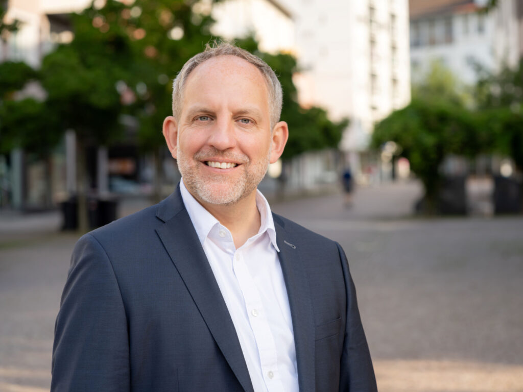 Oberbürgermeister der Stadt Friedrichshafen Simon Blümcke