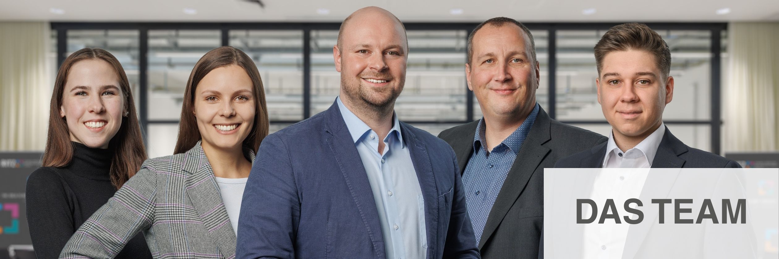 Gruppenfoto RITZ, von links nach rechts: Julia Sonntag, Rebecca Fink, Marian Duram, Falko Geis, Robin Platzek