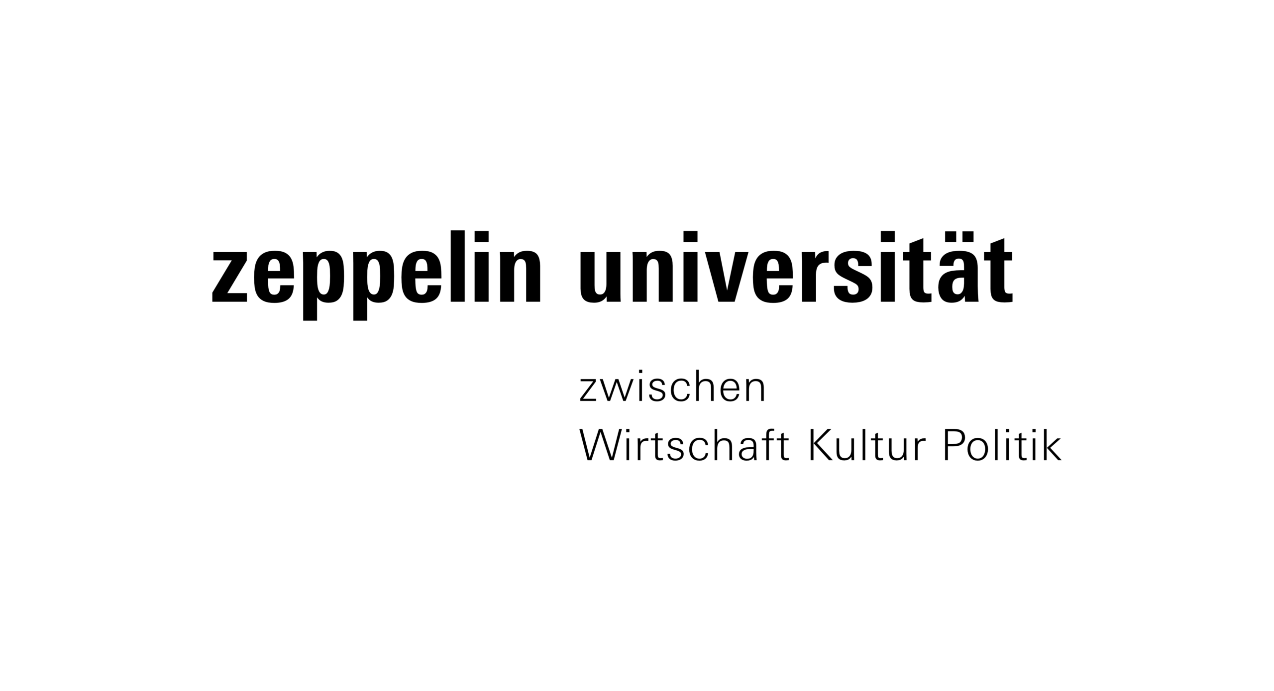 Logo Zeppelin Universität zwischen Wirtschaft Kultur Politik
